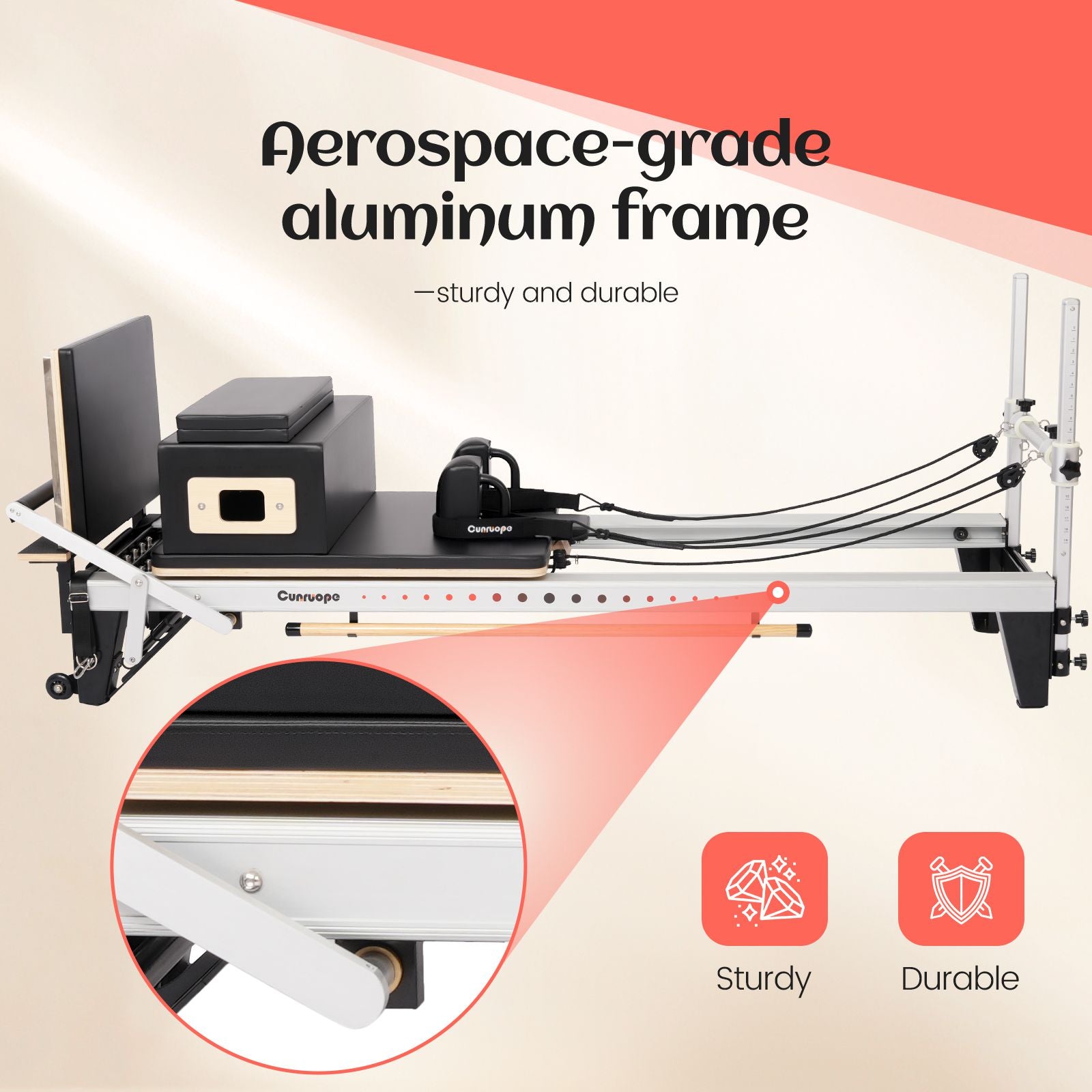 A2 Reformer mit Turm und Matte